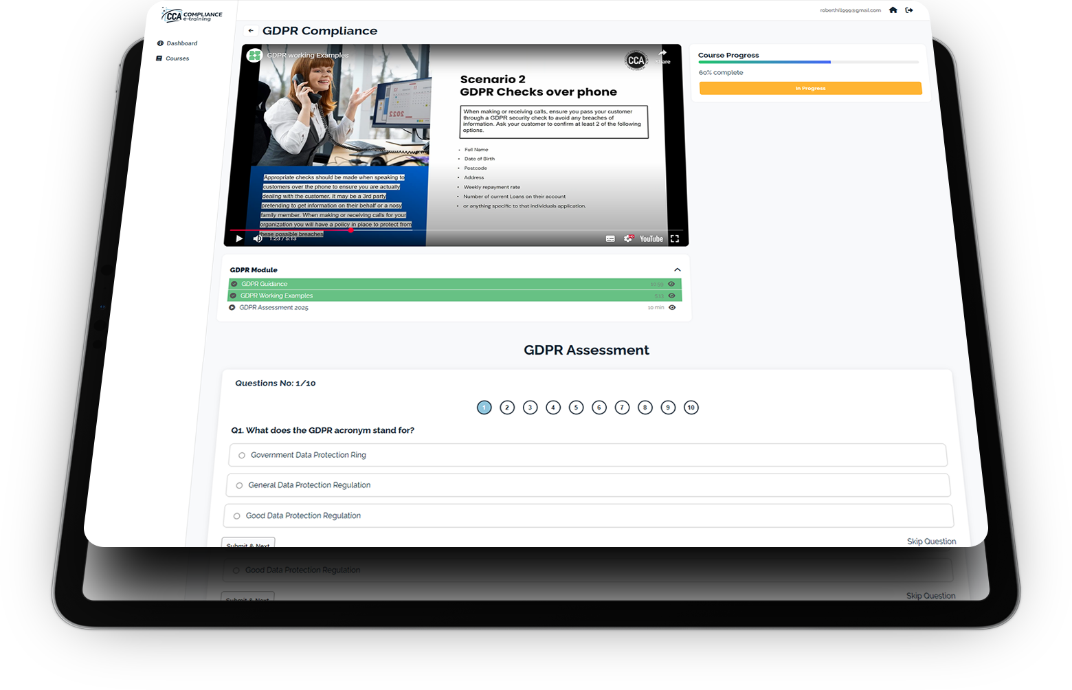 Lending Software Dashboard